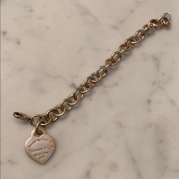 Tiffany & Co Heart Tag Charm Bracelet - Picture 2 of 3